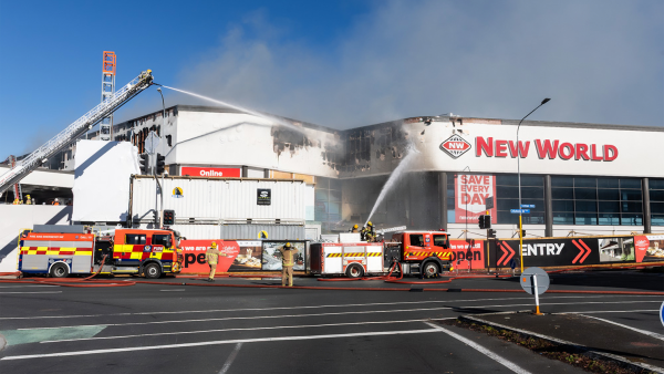 Victoria Park New World fire