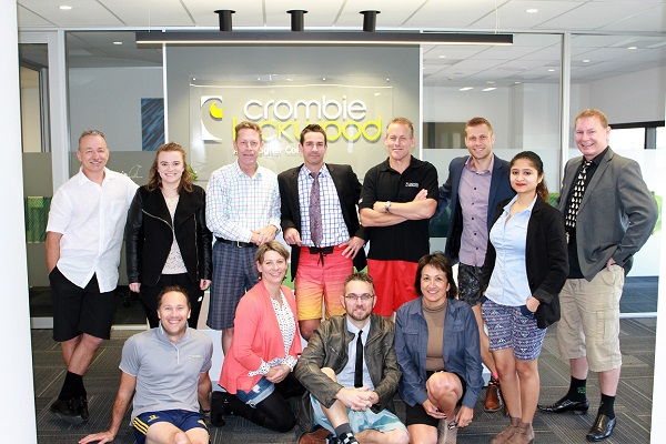 Bay of Plenty team wearing shorts for the shortest day 