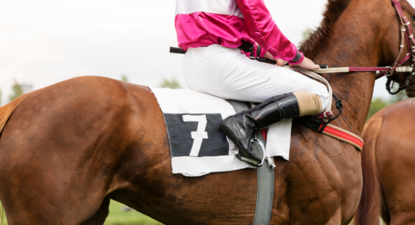 Jockey on a horse