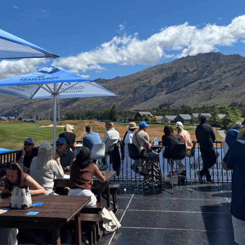 Gallagher Insurance NZ Open corporate lounge Queenstown