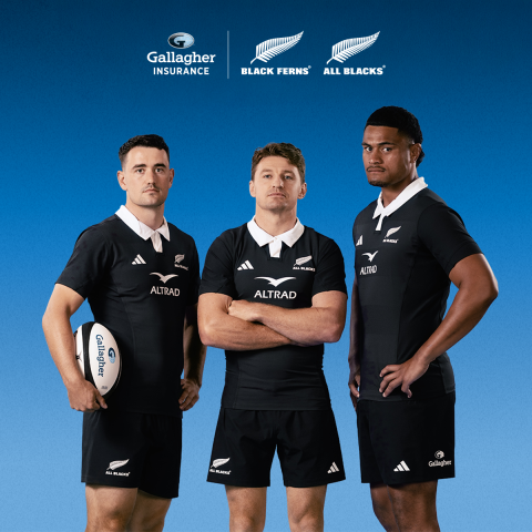 Gallagher Insurance New Zealad Rugby Fearlessly Forward