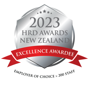 HRD NZ Awards 2023 Excellence Awardee medal