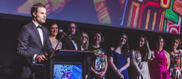 Roman and his team at the Wellington Gold Awards